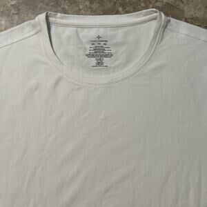 Tommie Copper Shirt Mens 2XL White Cotton Short Sleeve Tee Crew Casual Lounge